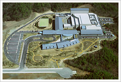 兵庫県立粒子線医療センターの全体写真